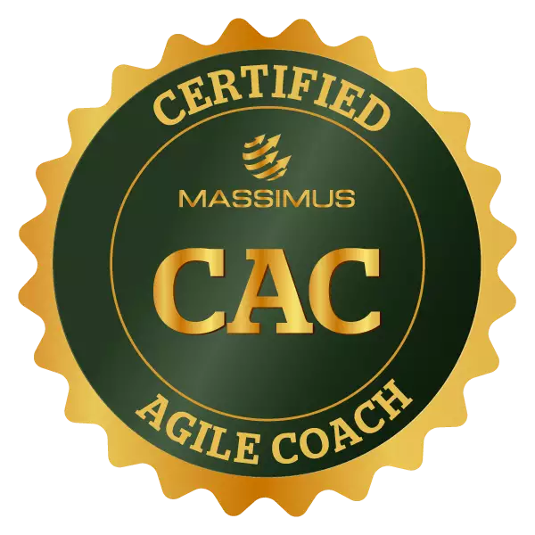CAC - Certified Agile Coach certification badge